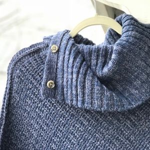 Blue cape from Banana Republic